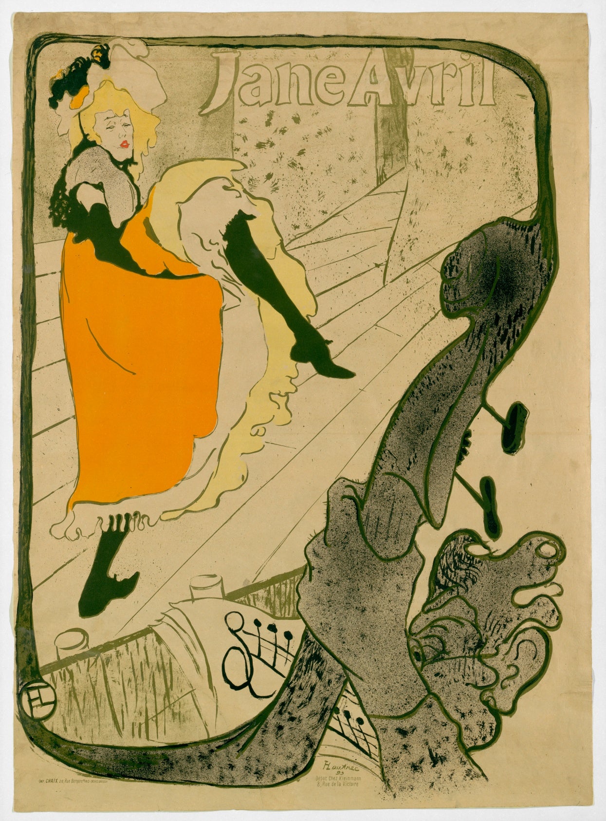 Jane Avril — Poster