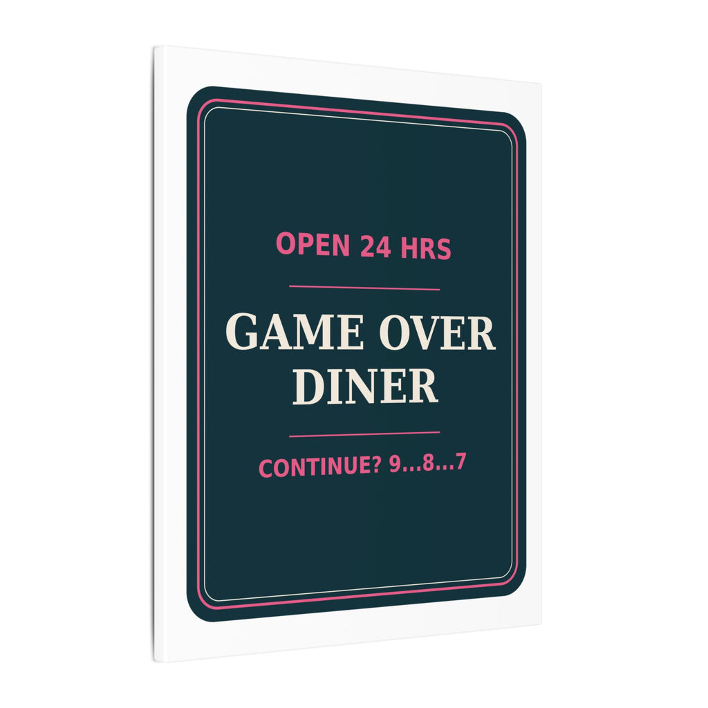 Game Over Diner — Canvas