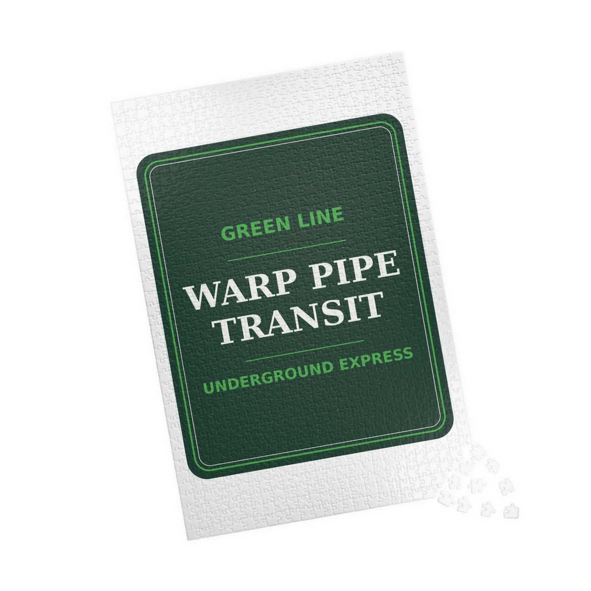Warp Pipe Transit Authority — Puzzle