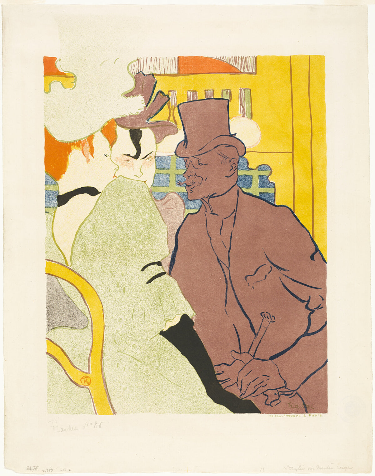 The Englishman at the Moulin Rouge — Tote Bag