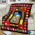 Personalized Custom Name Super Mario Blanket
