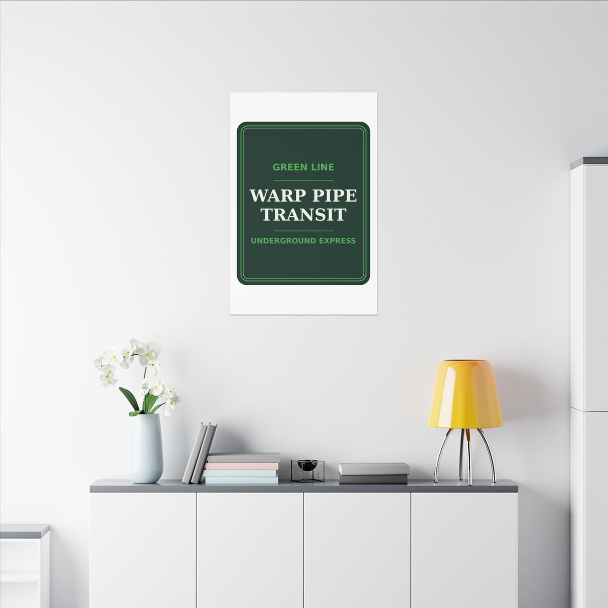 Warp Pipe Transit Authority — Canvas