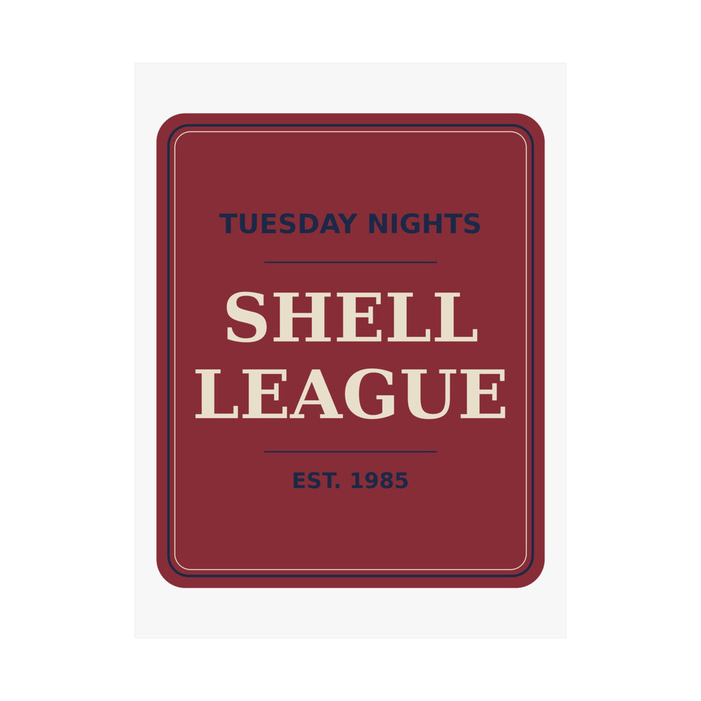 Shell Bowling League — Poster