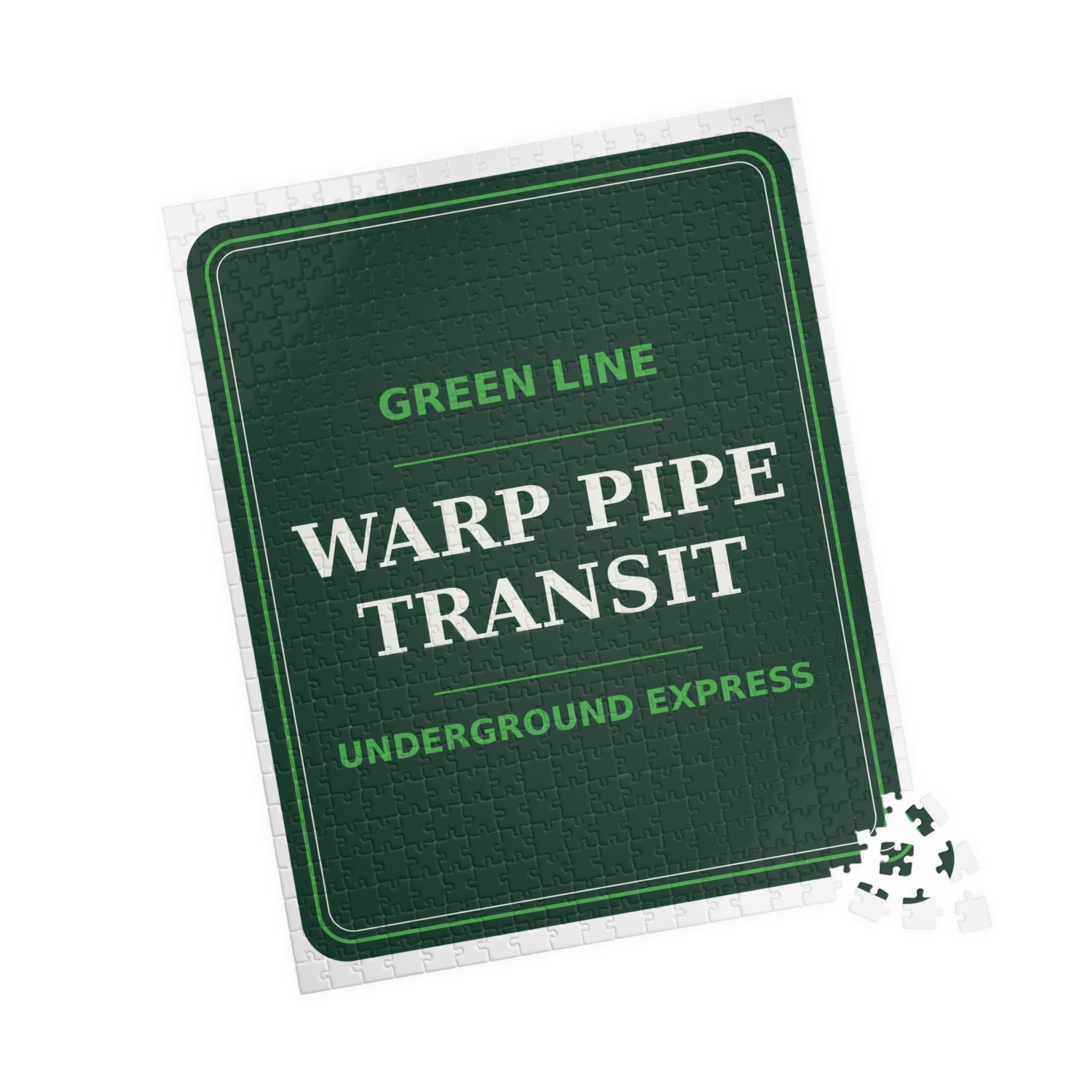 Warp Pipe Transit Authority — Puzzle