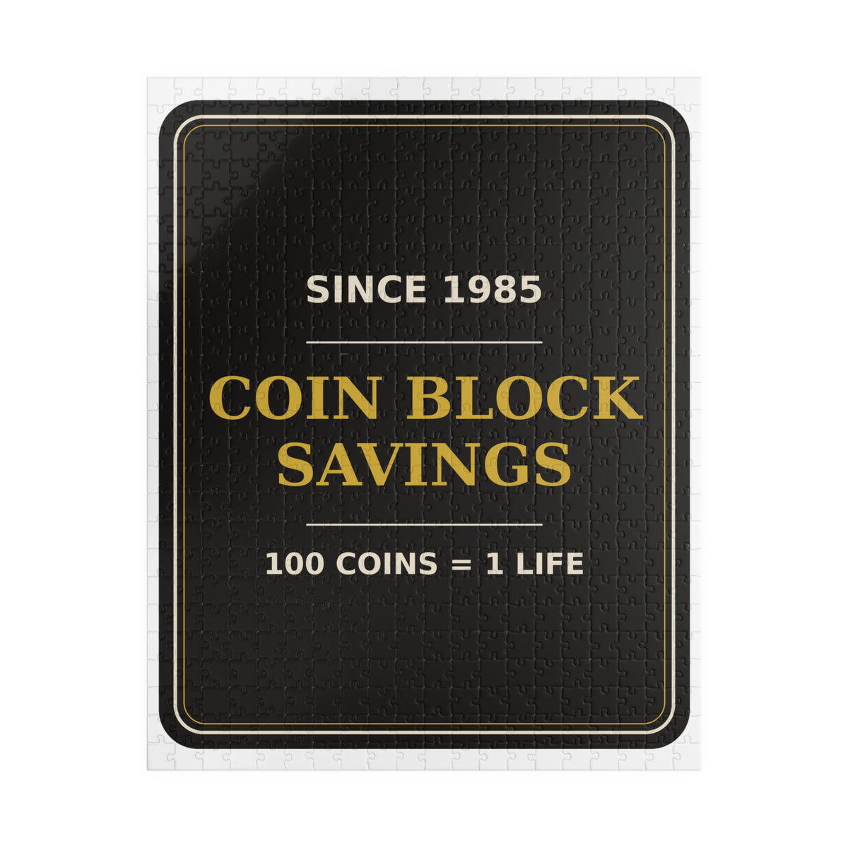 Coin Block Savings & Loan — Puzzle