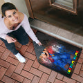 Personalized Custom Name Super Mario Bross Doormat