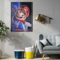 Personalized Custom Name Super Mario Bros Galaxy Portrait Poster
