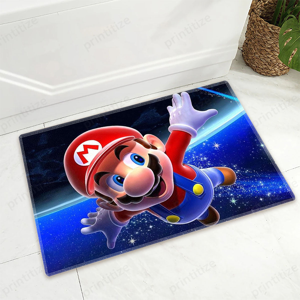 Super Mario Bros Galaxy Doormat