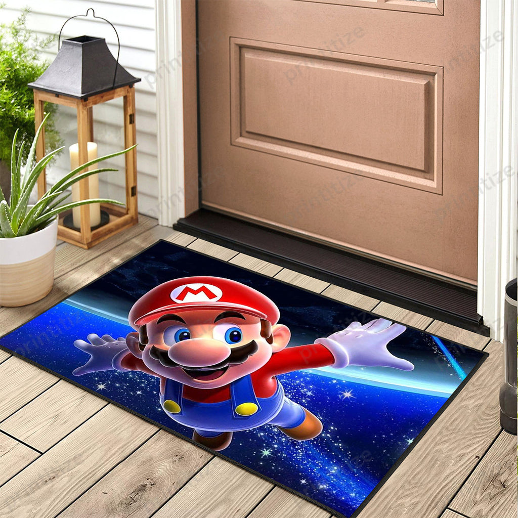 Super Mario Bros Galaxy Doormat
