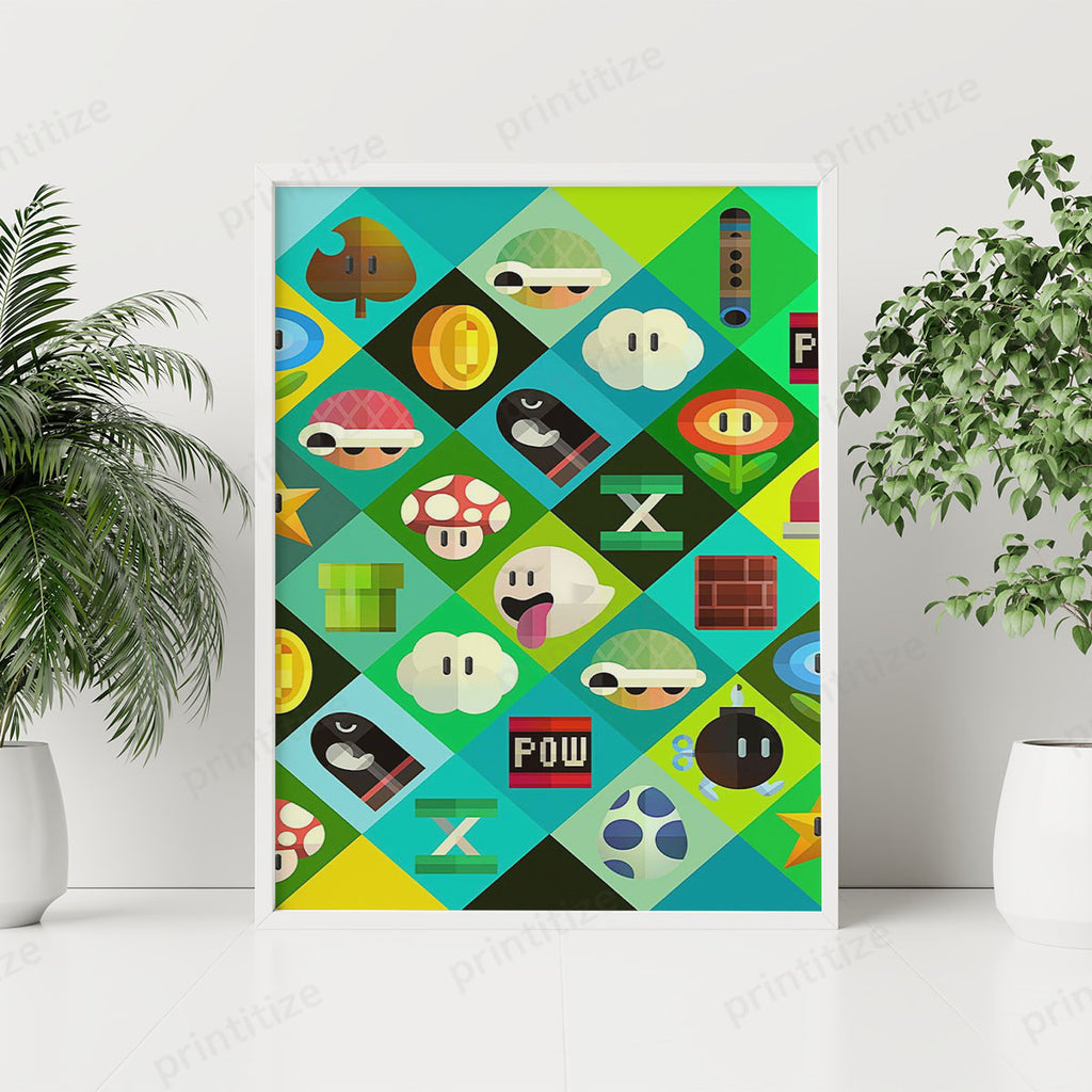 Mario Area Poster