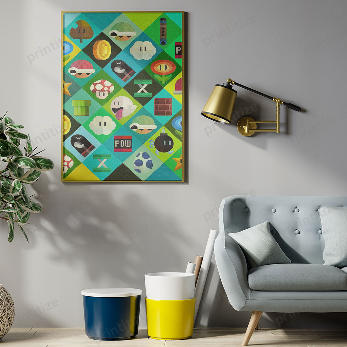 Mario Area Poster