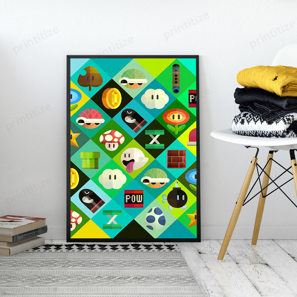 Mario Area Poster