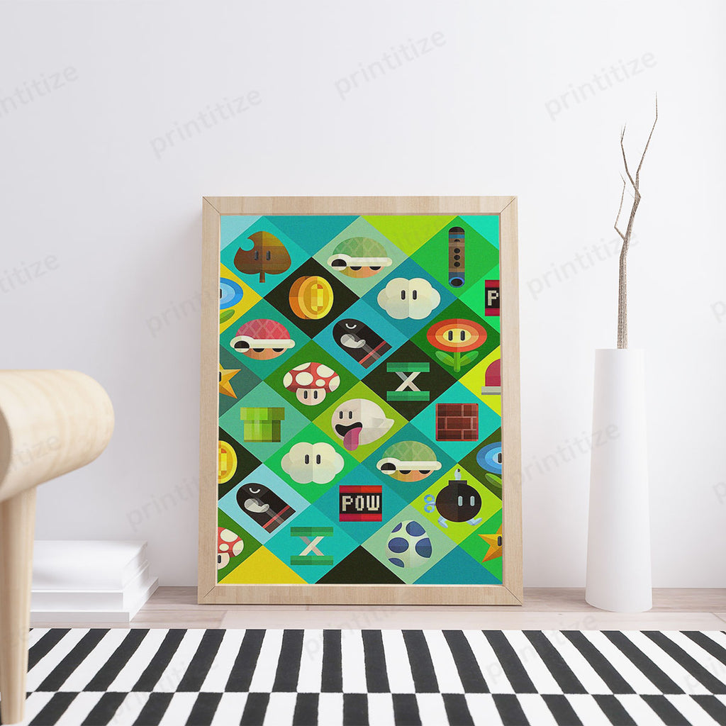 Mario Area Poster
