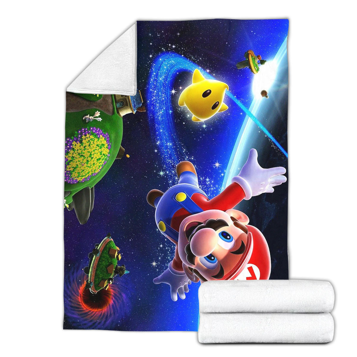 Mario Galaxy Mario Flying Blanket