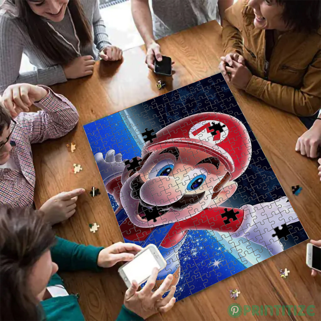 Super Mario Bros Galaxy Puzzle